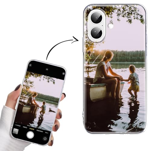 König Design Handyhülle mit Foto für Apple iPhone 16 - Personalisierte Hülle, selber gestalten,...