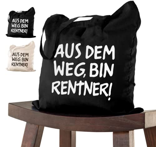ELES VIDA Abschiedsgeschenk Rentner Tasche 38x42 zur Pensionierung als Dankeschön bei...
