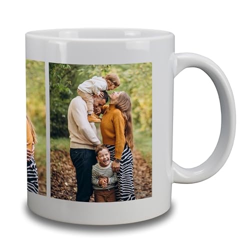 Kiwistar Tasse weiß - Foto gestalten - individuell personalisiert mit Wunschtext bedruckt -...