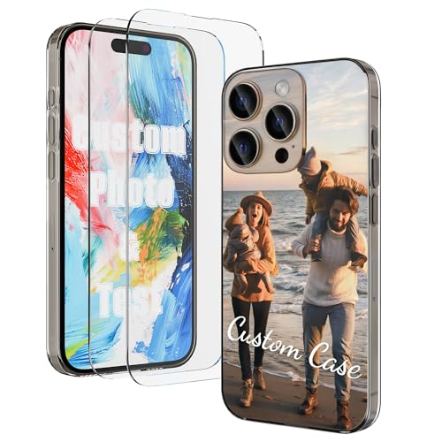 Cliffora personalisierte Handyhülle mit Foto – iPhone 16/15/14/13/12/11 Pro Max, XS/SE –...