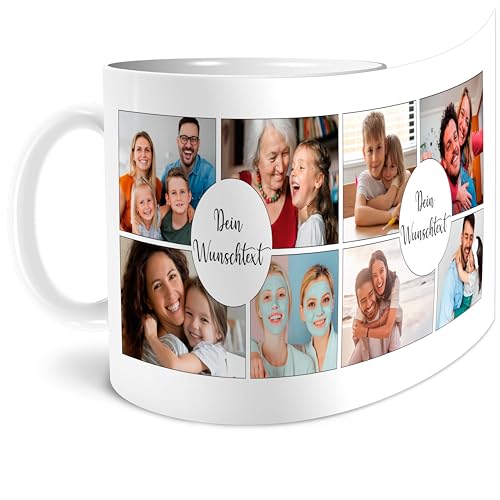 OWLBOOK® Tasse mit Foto | Personalisierte Geschenke für Frauen | Ostergeschenke für Erwachsene |...