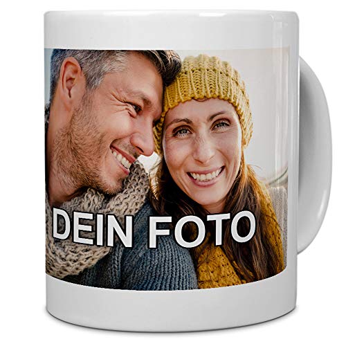 PhotoFancy® - Tasse mit Foto bedrucken lassen - Fototasse personalisieren – Kaffeebecher zum...