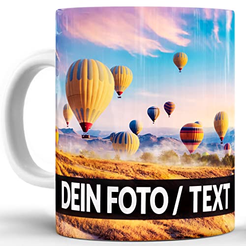 Tasse Personalisiert Tassen selbst gestalten individuell mit eigenem Foto Bedrucken selber...