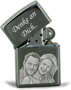 Zippo mit Foto oder Textgravur