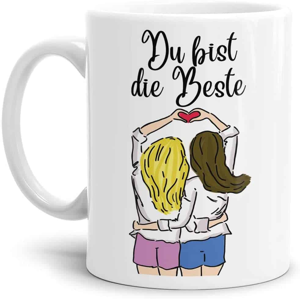 BFF-Tasse Du bist die Beste