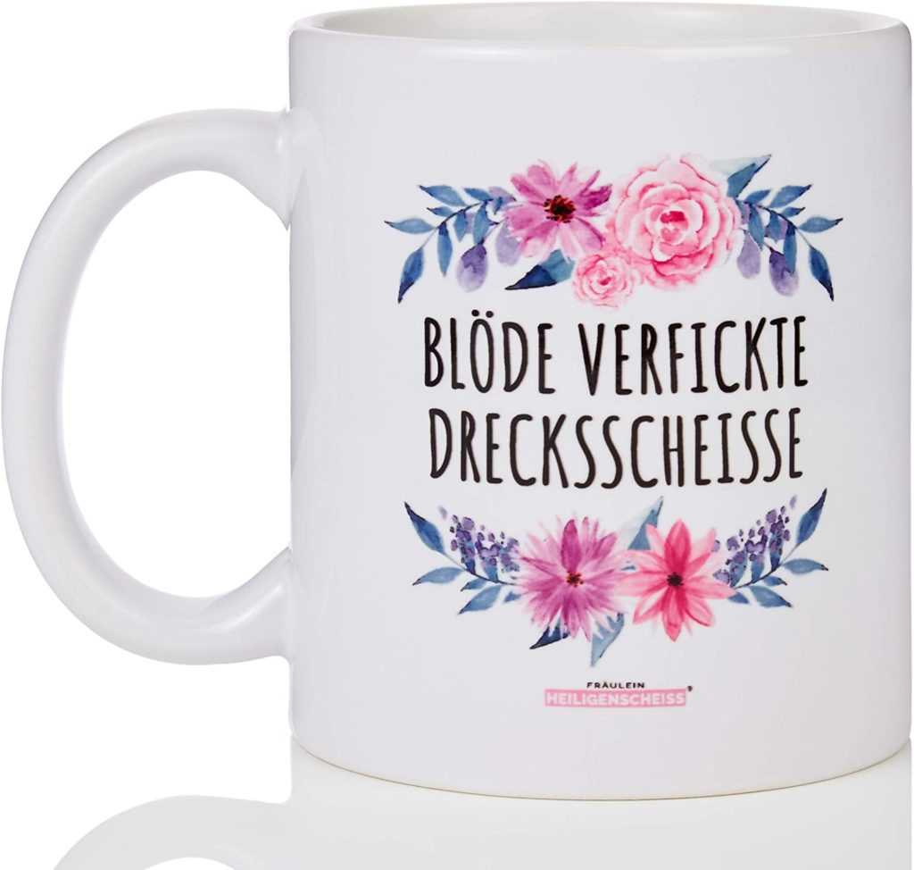 Tassenbrenerei Kaffeetasse Mit Spruch 'Schöne Meinung Gibts Die Auch Mit Ahnung' – 330 Ml
