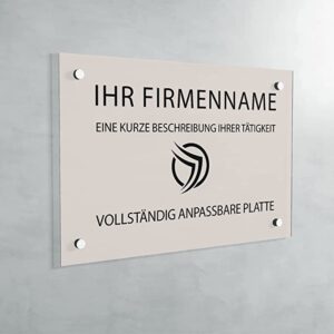 firmenschild